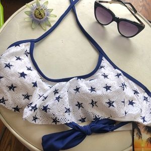 Endless Sun ruffled bikini top 💙